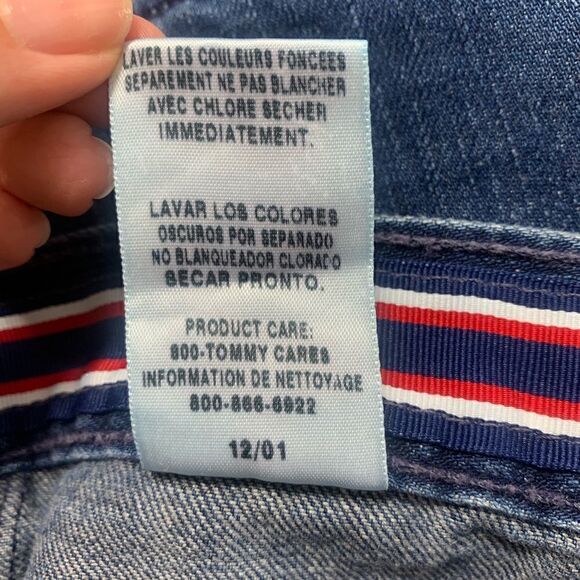 Tommy Hilfiger button fly vintage jean shorts - Picture 6 of 8